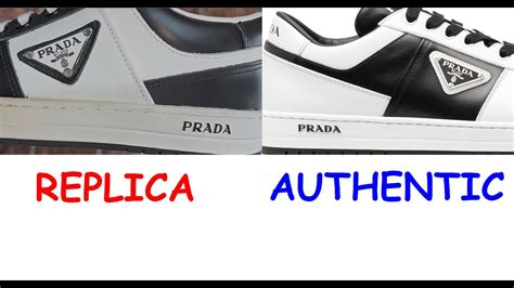 prada sneakers real vs fake|knockoff prada shoes.